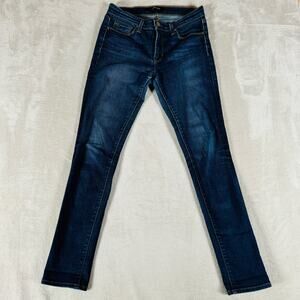 J Brand Jeans Womens 27 Dark Wash Denim Skinny‎ Leg Dark Vintage Mid Rise